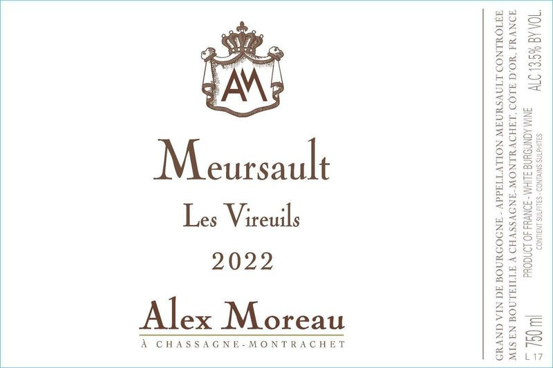 Alex Moreau Meursault &