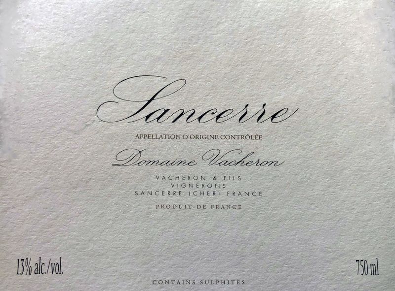 Domaine Vacheron Sancerre &