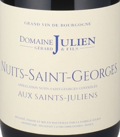 Domaine Julien Nuits-St-Georges 'Aux Saint Juliens' 2022