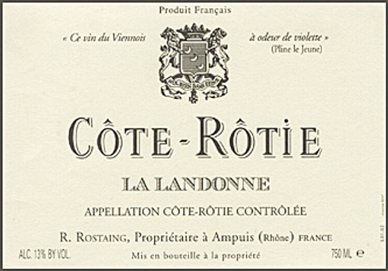 Domaine Rostaing Cote-Rotie &