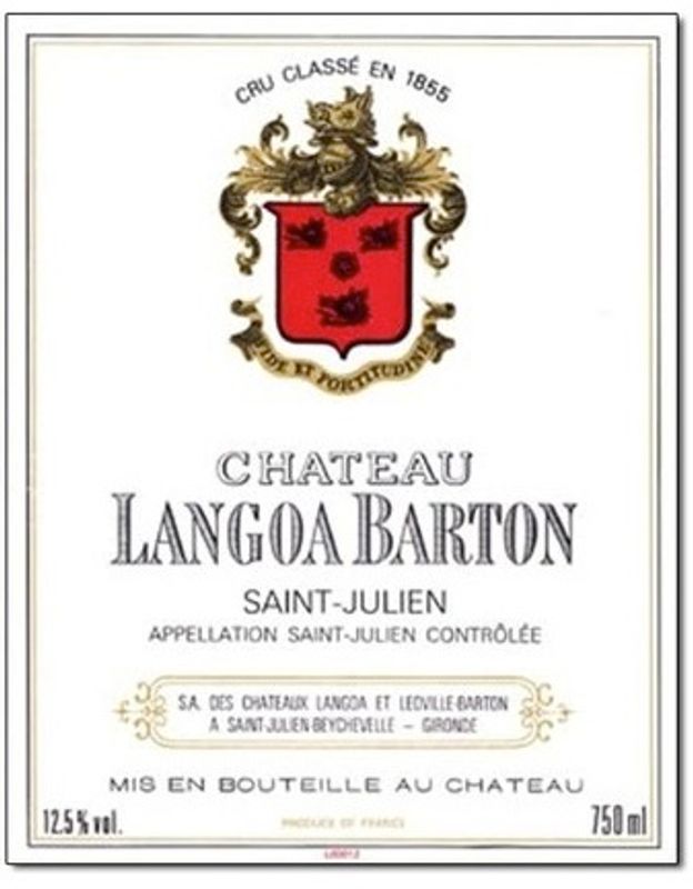 Chateau Langoa Barton St Julien 2020