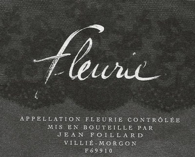 Jean Foillard Fleurie 2022