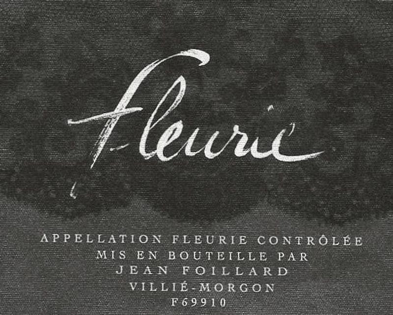 Jean Foillard Fleurie 2022