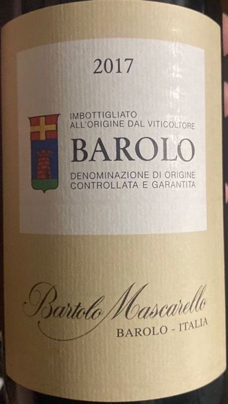 Bartolo Mascarello Barolo 2019