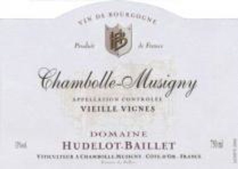 Hudelot-Baillet Chambolle-Musigny VV 2022