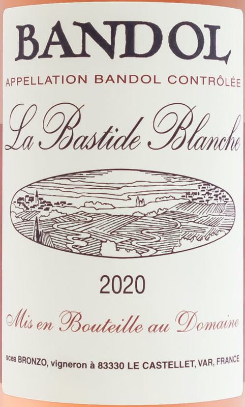 La Bastide Blanche Bandol Rose 2021