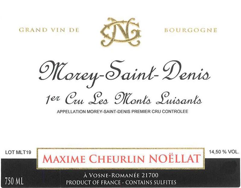 Maxime Noellat Morey-St-Denis 1er &