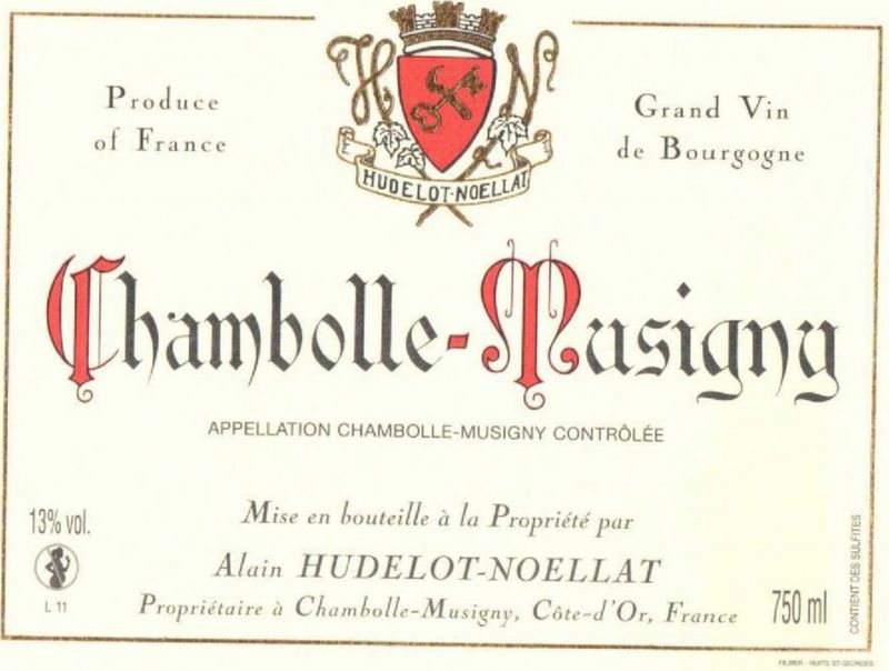 Domaine Hudelot-Noellat Chambolle-Musigny 2022