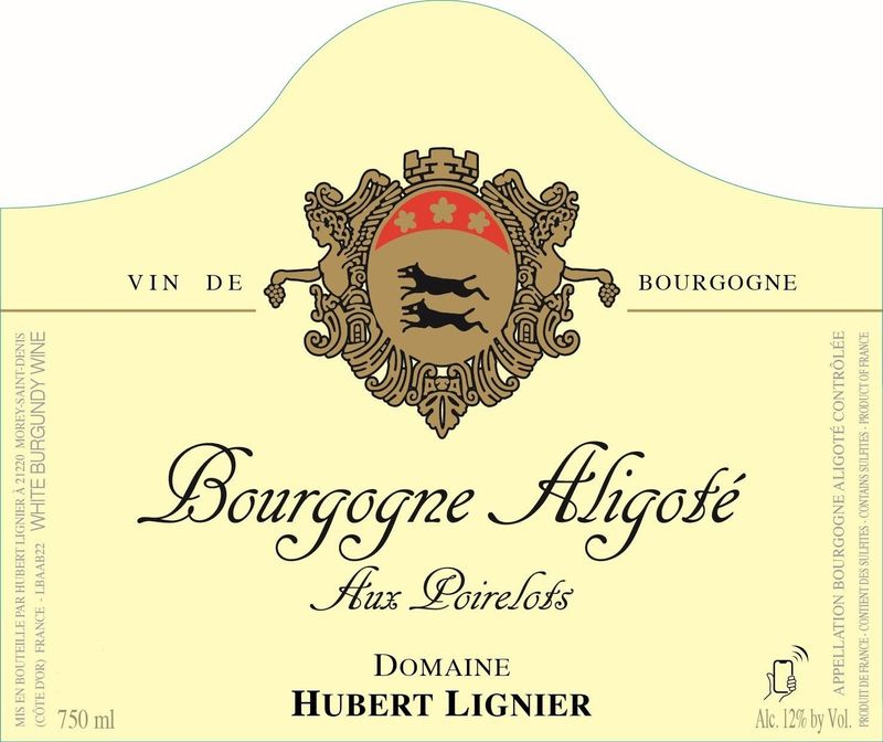 Hubert Lignier Bourgogne Aligote &