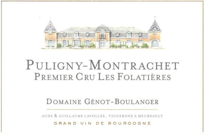 Domaine Genot-Boulanger Puligny-Montrachet 1er Cru 'Folatieres' 2022
