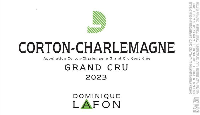 Dominique Lafon Corton-Charlemagne Grand Cru 2023