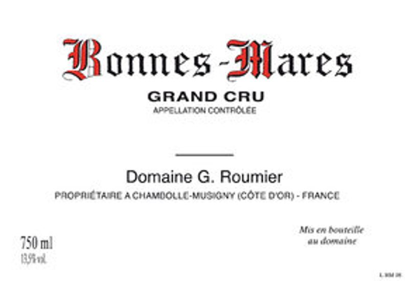 Domaine G. Roumier Bonnes-Mares Grand Cru 2022