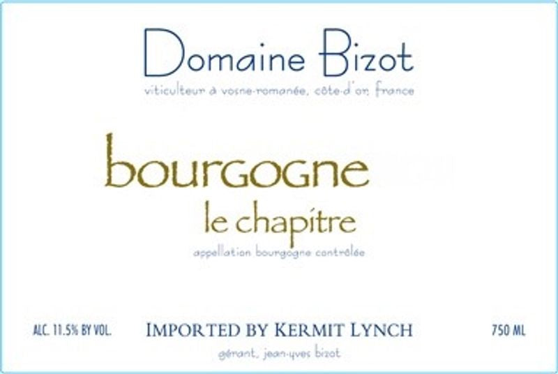 Domaine Bizot Bourgogne Rouge &