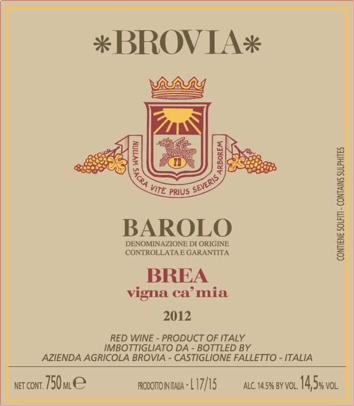 Brovia Barolo Brea &