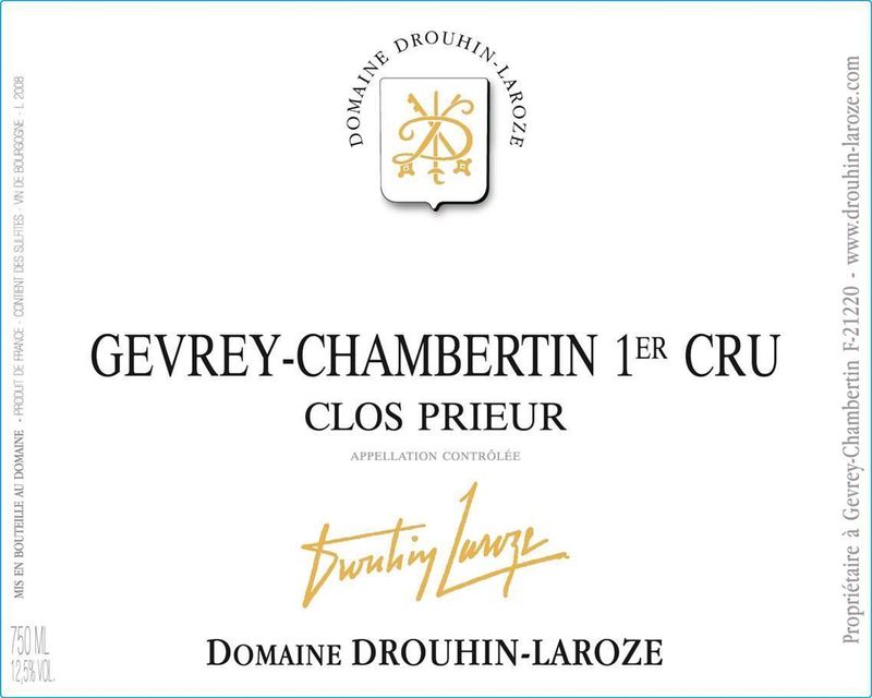 Drouhin-Laroze Gevrey-Chambertin 1er Cru &