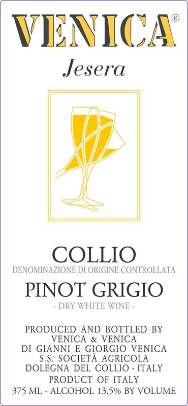 Venica & Venica Collio Pinot Grigio &