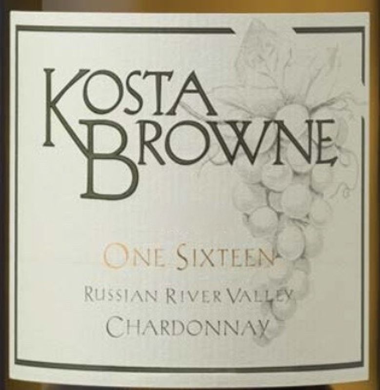 Kosta Browne Chardonnay &