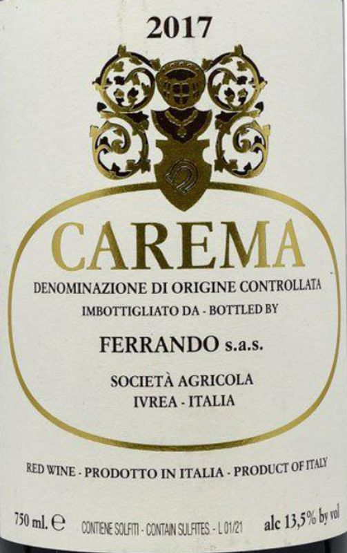 Luigi Ferrando Carema &
