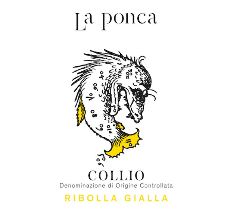 La Ponca Ribolla Gialla Collio 2021