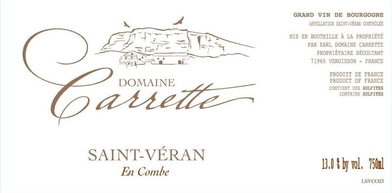 Domaine Carrette Saint Veran &