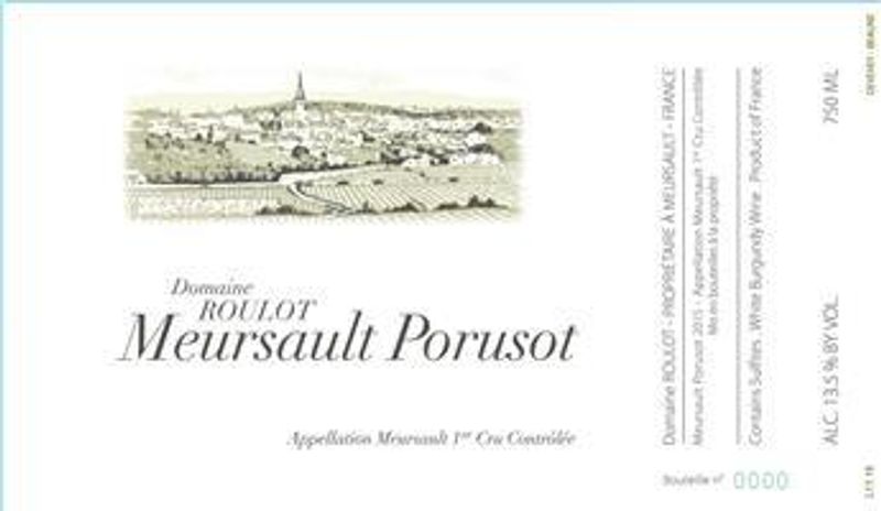 Domaine Roulot Meursault 1er Cru &