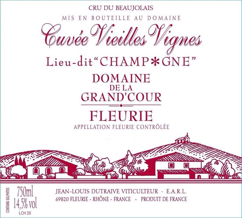 Jean-Louis Dutraive Fleurie VV &