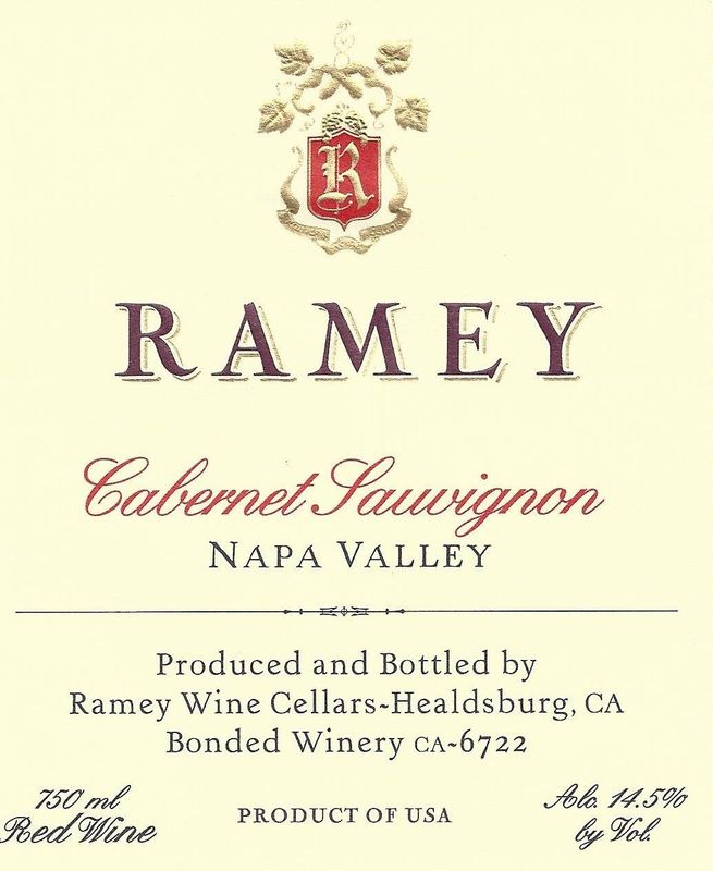 Ramey Cabernet Sauvignon Napa Valley 2020