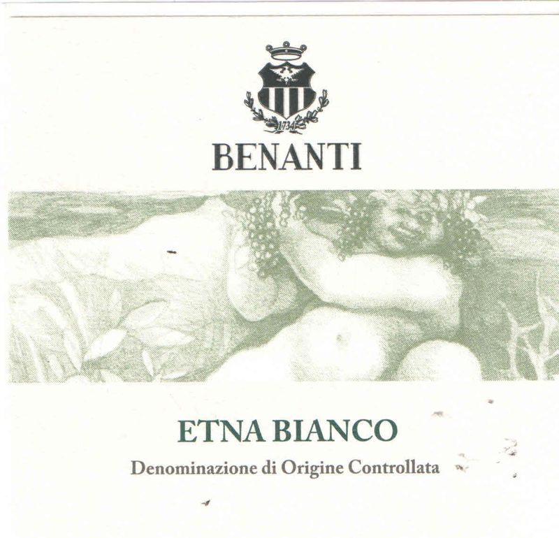Benanti Etna Bianco 2023