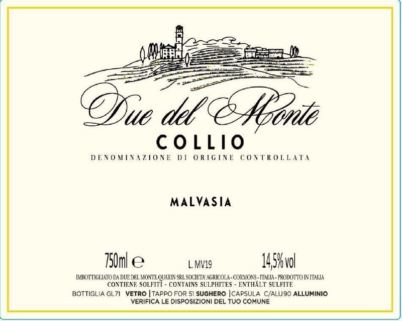 Due del Monte Collio Malvasia 2020