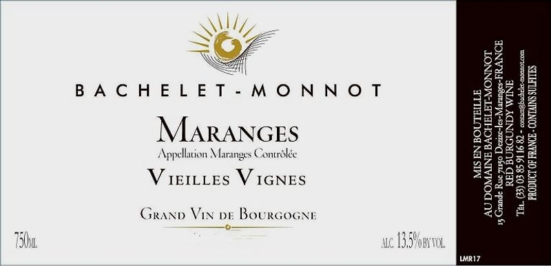Domaine Bachelet-Monnot Maranges Rouge Vielles Vignes 2023