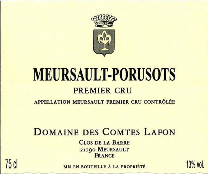 Domaine des Comtes Lafon Meursault 1er Cru ‘Porusots’ 2021