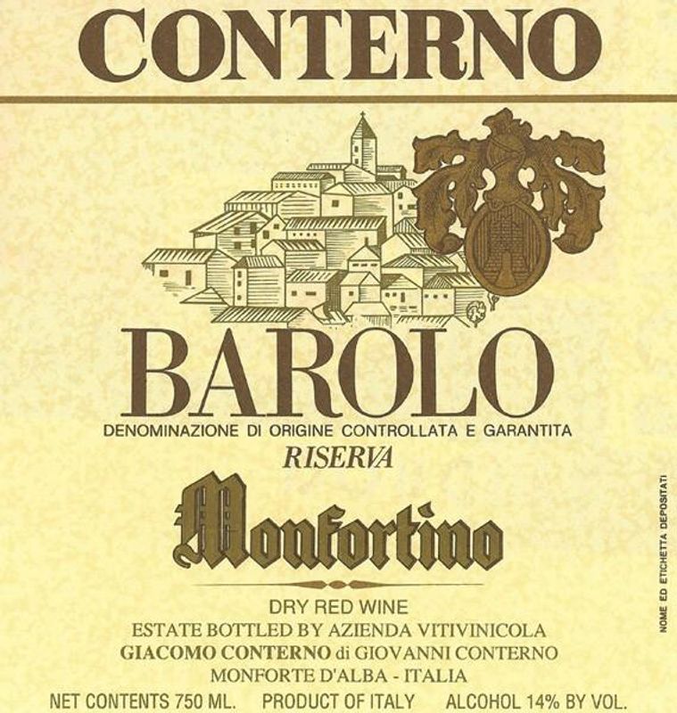 Giacomo Conterno Barolo &