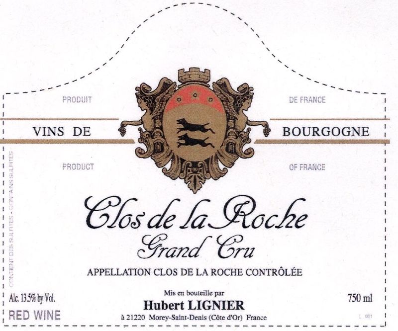 Hubert Lignier Clos de la Roche Grand Cru 2022
