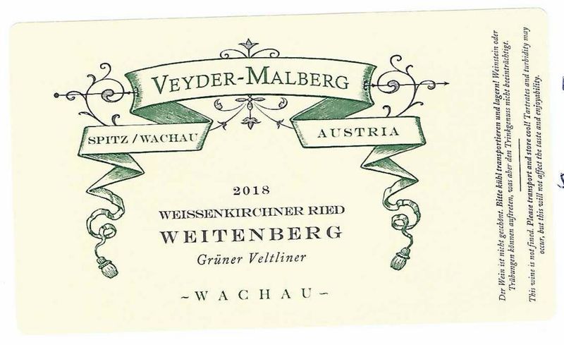 Veyder-Malberg Gruner Veltliner &