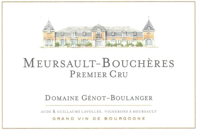 Domaine Genot-Boulanger Meursault-Boucheres 1er Cru 2021