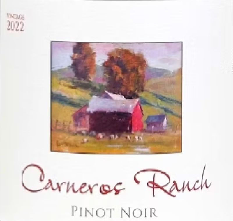 Carneros Ranch Pinot Noir Carneros 2022