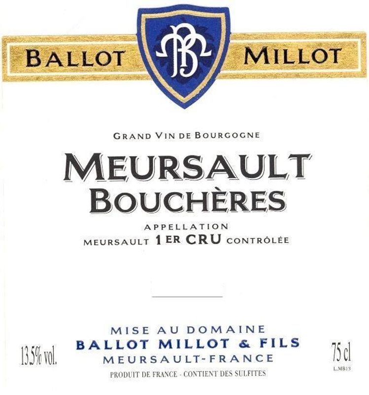 Domaine Ballot-Millot Meursault 1er Cru &