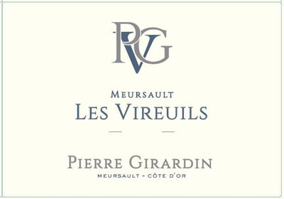 Pierre Girardin Meursault 'Les Vireuils' 2022