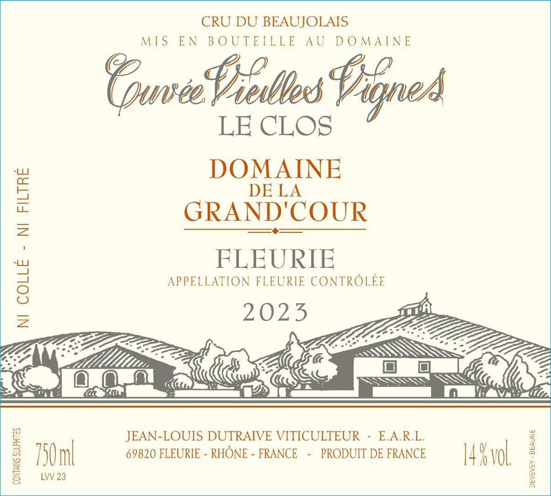 Jean-Louis Dutraive Fleurie VV &