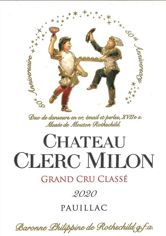 Chateau Clerc Milon Pauillac 2020