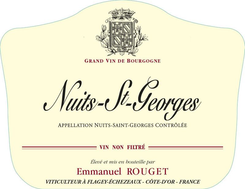 Emmanuel Rouget Nuits-Saint-Georges 2019