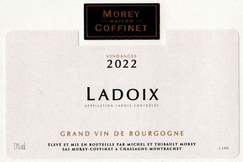 Domaine Morey-Coffinet Bourgogne Ladoix 2022