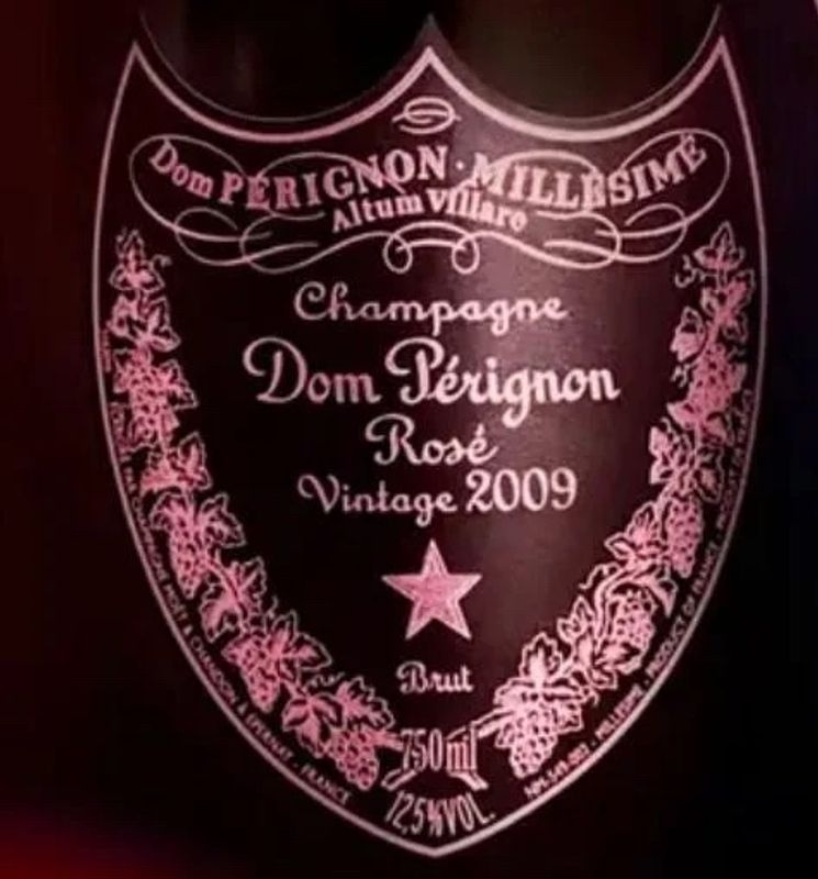 Dom Perignon Brut Rose Champagne 2009