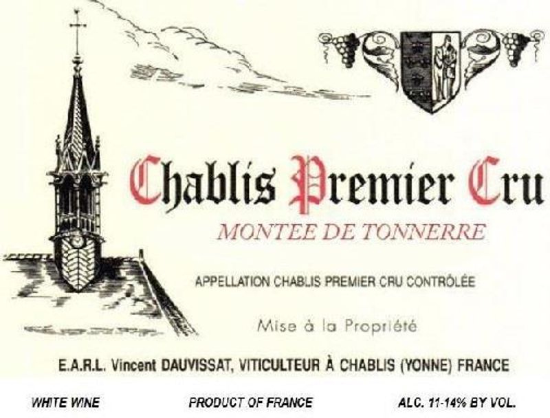 Domaine Rene et Vincent Dauvissat Chablis 1er Cru &