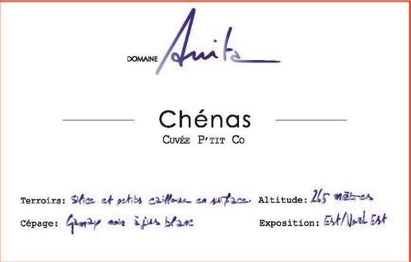 Domaine Anita Chenas &