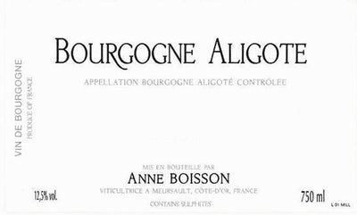 Anne Boisson Bourgogne Aligote 2022