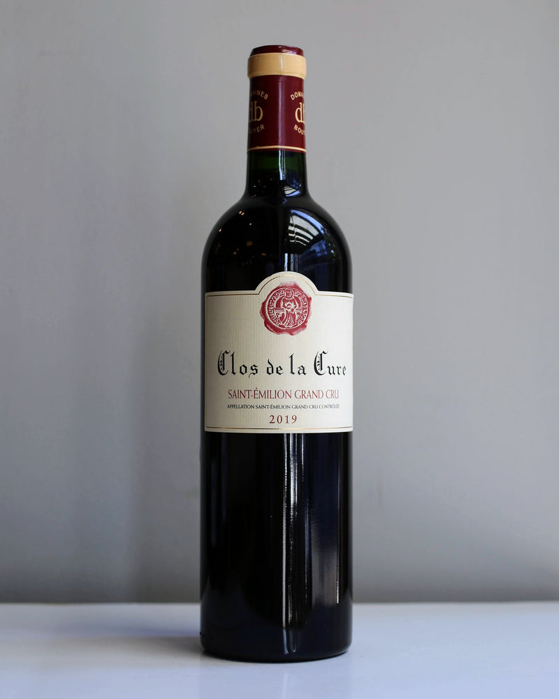 Chateau Clos de la Cure St Emilion Grand Cru 2019