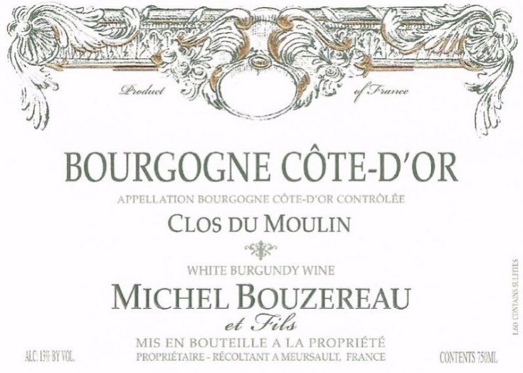 Michel Bouzereau Bourgogne Cote d&