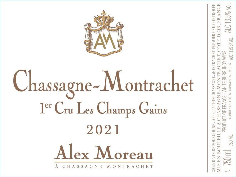 Alex Moreau Chassagne-Montrachet 1er Cru &