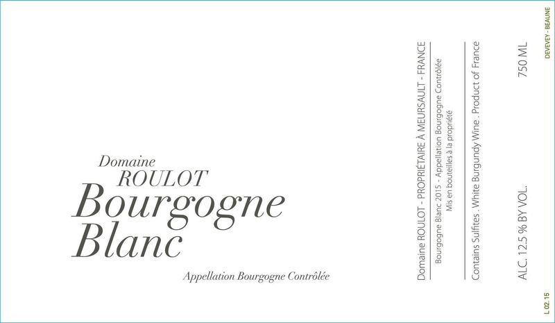 Domaine Roulot Bourgogne Blanc 2022